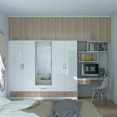 Azeus Hinged Wardrobe